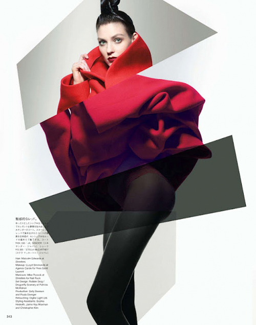 vogue Vogue Japan Sølve Sundsbø Kati Nescher