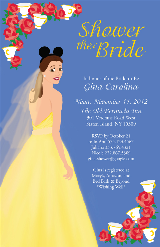 bridal shower invitation Invitation wedding