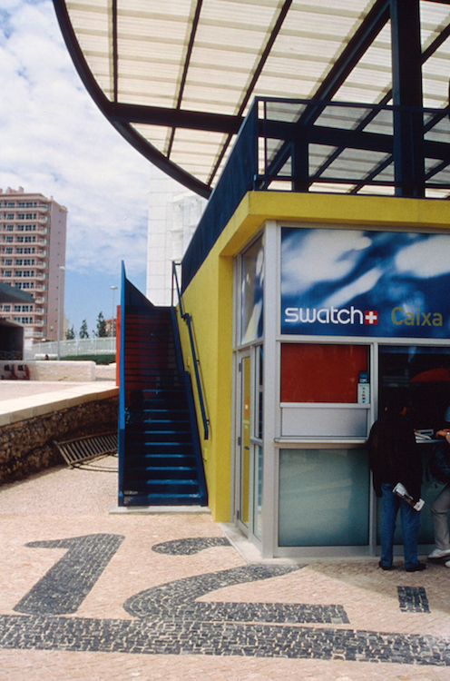 swatch World Expo Lisbon Portugal Exhibit graphics interactive