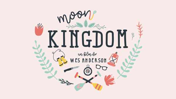 motion ILLUSTRATION  movie credits animation  wes anderson Moonrise Kingdom
