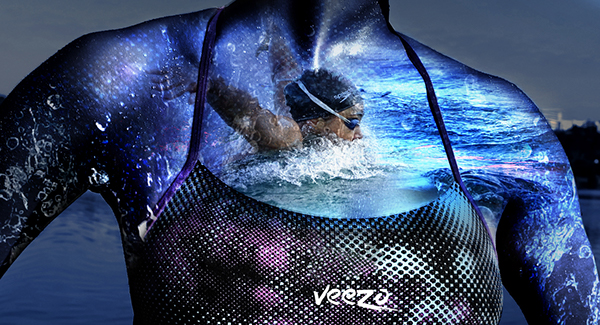 Veezo Fit swimsuit natation swimming pool body jeux olympiques eye wear bleu Hdo studio Hermann Doyo