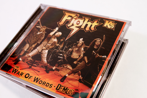 CD package design heavy metal Hard Rock Layout