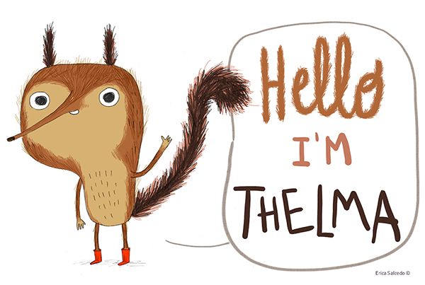 Thelma the squirrel
