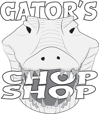 logo branding  gator alligator