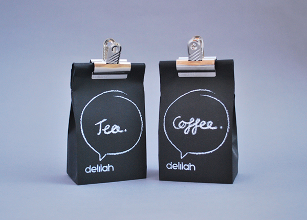 delilah deli delicatessen tea Coffee Chalkboard colour eco