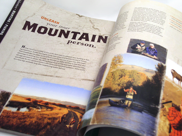 magazine trade publication travel guide Idaho
