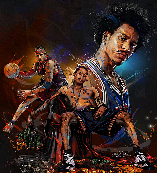 ALLEN IVERSON Images | Photos, videos, logos, illustrations and branding on  Behance