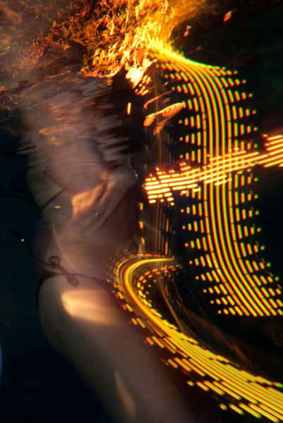 under-water underwater under water light painting bsl crew basic space lighting basicspacelighting photography night lights water aqua