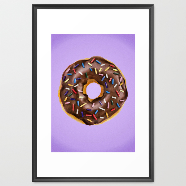 Donuts frame art noxbil Exibition showcase sweet yummy