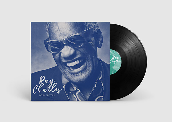 Ray Charles - vinyl record redesign
