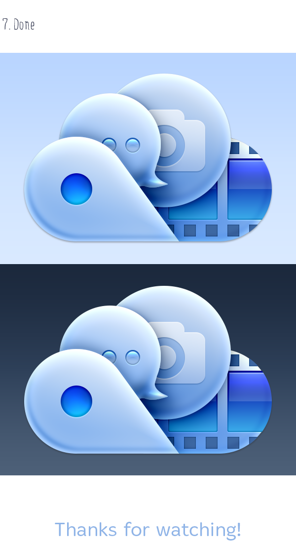 Icon moment mac Os app cloud