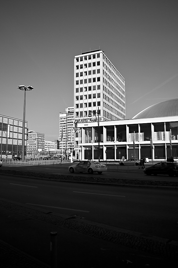 berlin  Alexanderplatz black & white
