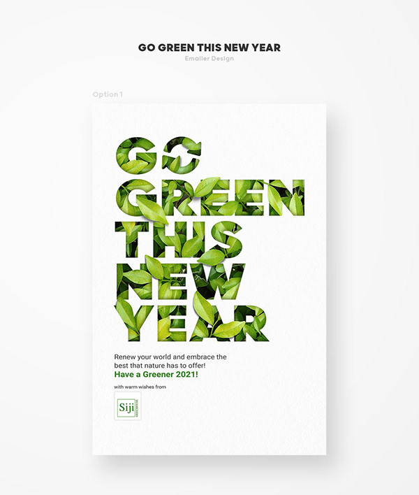 Go Green this New Year 2021