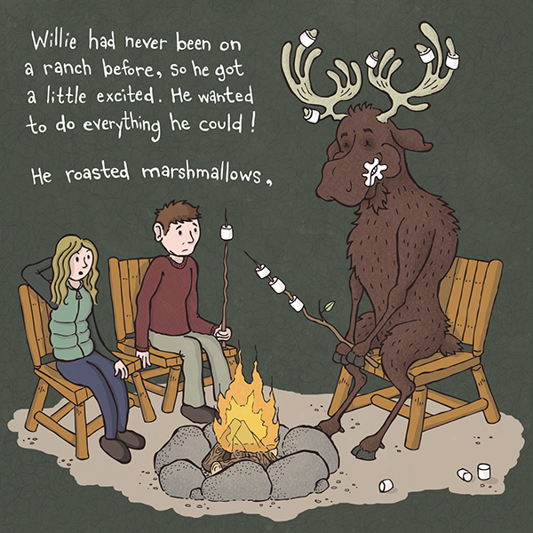 moose Willie Guest Ranch children's book