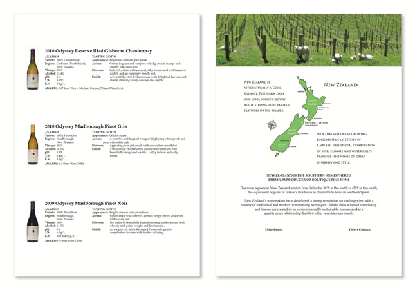 wine odyssey New Zealand auckland marlborough Odyssey Wines biogrow organic