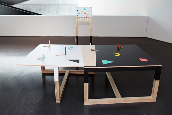 kn71p k.n s. On! Handcrafted Contemporary Arts Center Julien Vallee eve duhamel ping pong ping pong table
