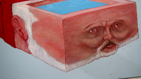 cube  painting creeps weird funny