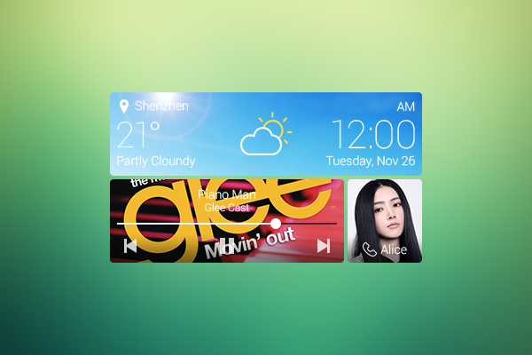 android mobile Theme Icon widget