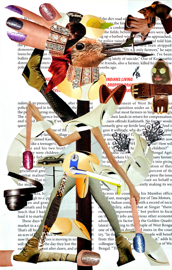 collage collage art paper collage HasmiG colours