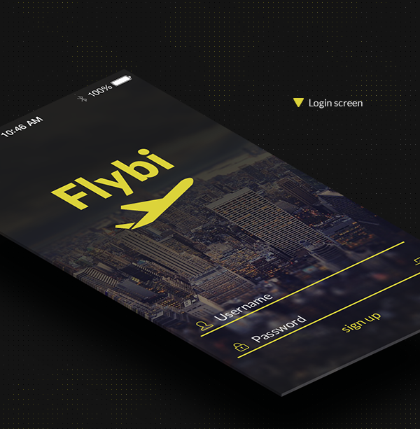 UI ux app application ios free psd template software apple iphone yellow android google Mockup
