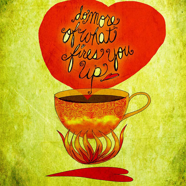 What my Coffee says to me 2013 Caffeinated Creative on Behance