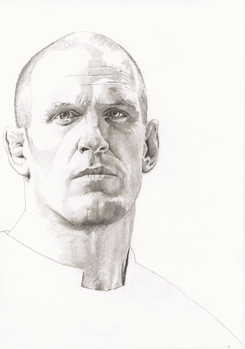 sketchbook jonny Wilkinson Nadal McIllroy graphite sports art Sam Warburton Paul O'Connell Chris Robshaw portraits