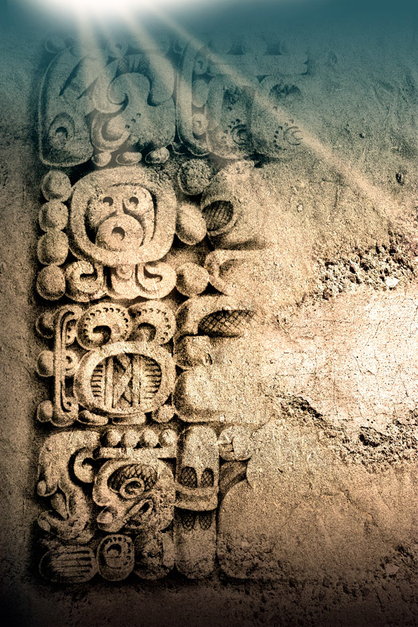 Maya glyphs prophecy Epigraphy ancient scripts archaeology mexico Tortuguero stela mayan prehispanic mystery apocalyptic