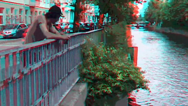 anaglyph stereoscopic music video
