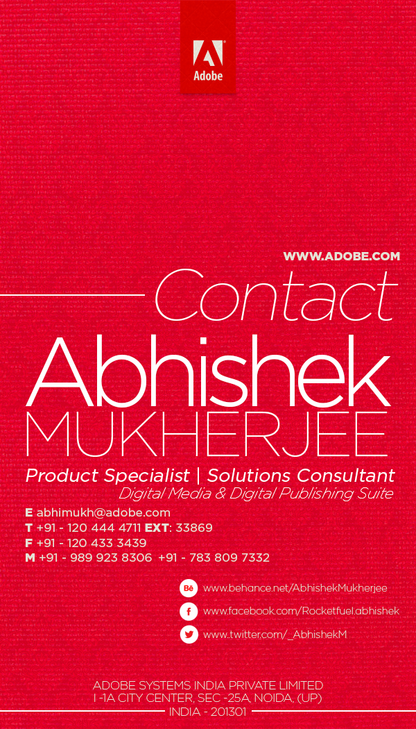 adobe business card business card