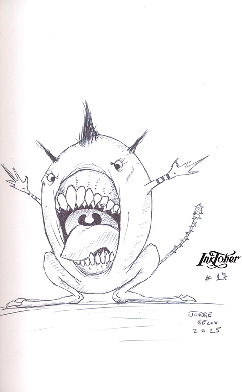 #Inktober concept art Creature Design monster sketch concept design