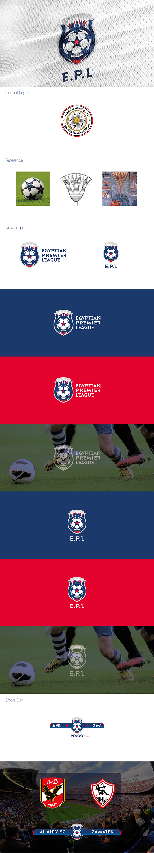 Egyptian Premier League on Behance