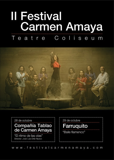 carmen amaya festival poster playbill