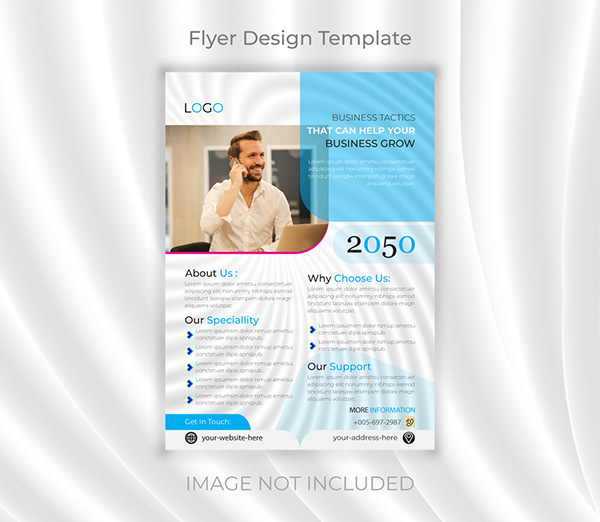 Business Flyer design and Print Template