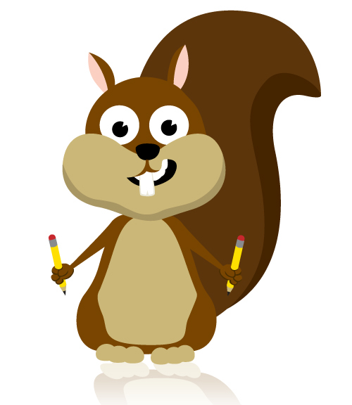 aniamtz animaton animacion logo Mascota Pet botarga ardilla squirrel