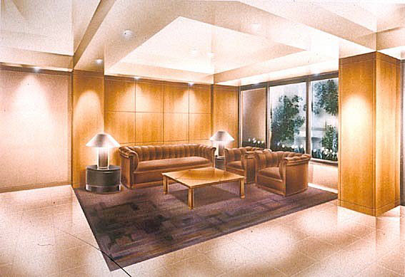 Adobe Portfolio Interior rendering art air-brush watercolour atza aca aleksandar alexander visnic visnjic Project presentation vancouver north bc Canada