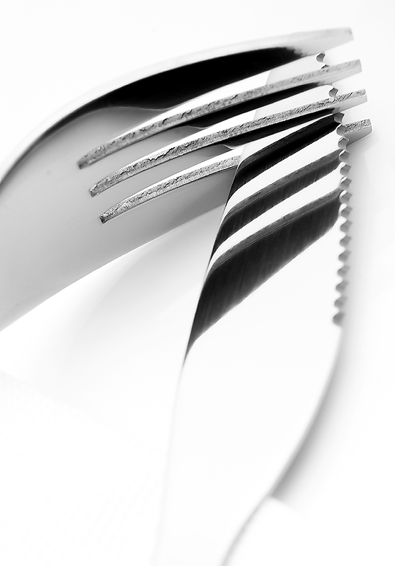 fork silver plate clean metal White cooking cutlery kitchen iron reflection restaurant serving knife utensil