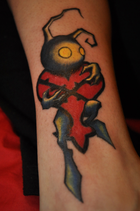 Kingdom Hearts' Heartless Tattoo on Behance