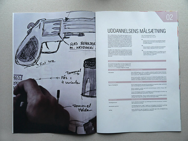 magazine brochure design Layout