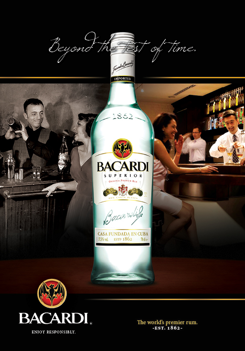 Bacardi Ad Campaign on Behance