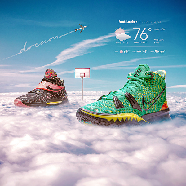 Foot Locker® Sneaker Photo Composites