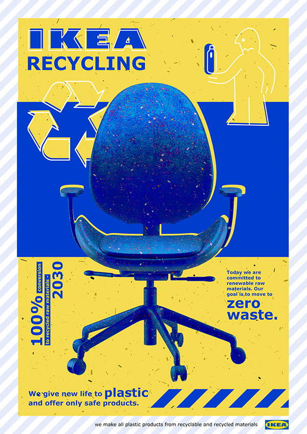 IKEA Recycling / Poster Design