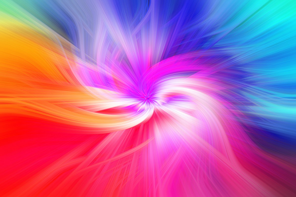 3d Abstract Flower Background