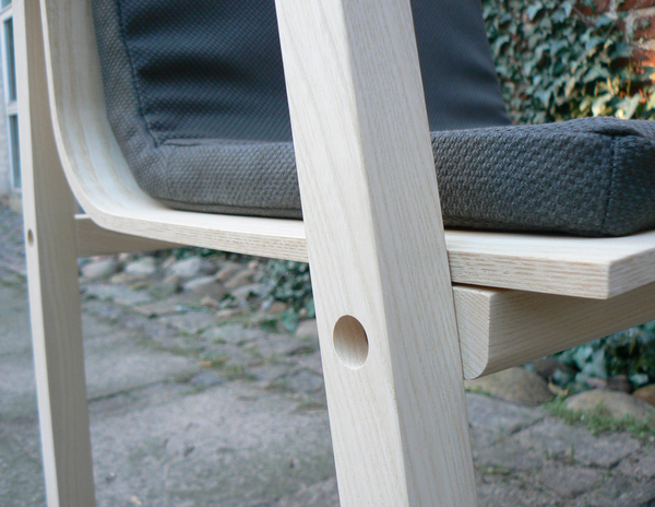 chair fsc ash wood multifunctional Scandinavian