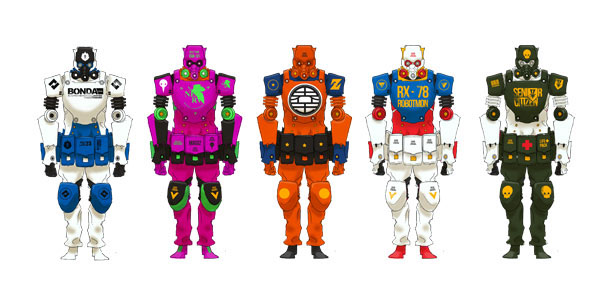 robotomon robot shonen Gundam toys