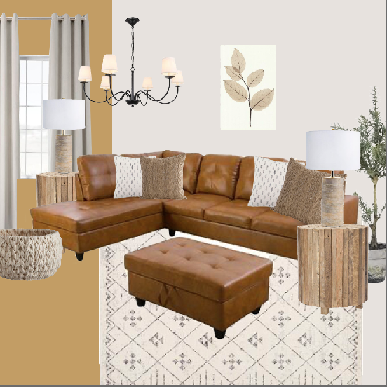interior design  living room refined rustic rustic