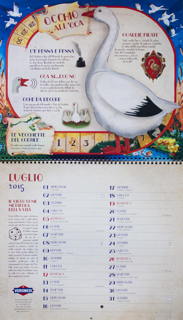 calendario calendar animals animali