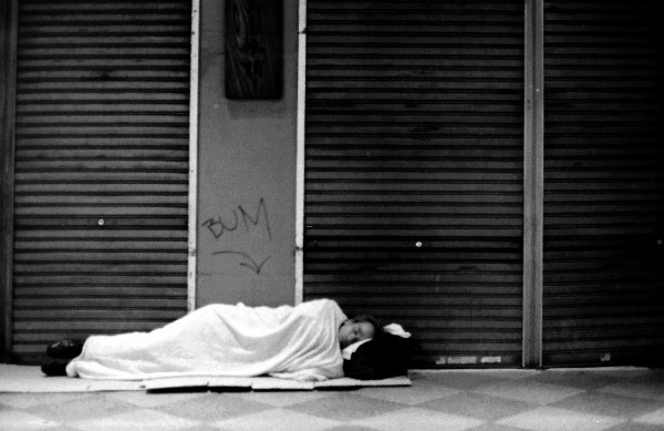 tokyo japan homeless Street life Ueno Park Analogue