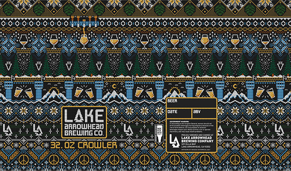 Holiday 2021 Packaging: Lake Arrowhead Brewing