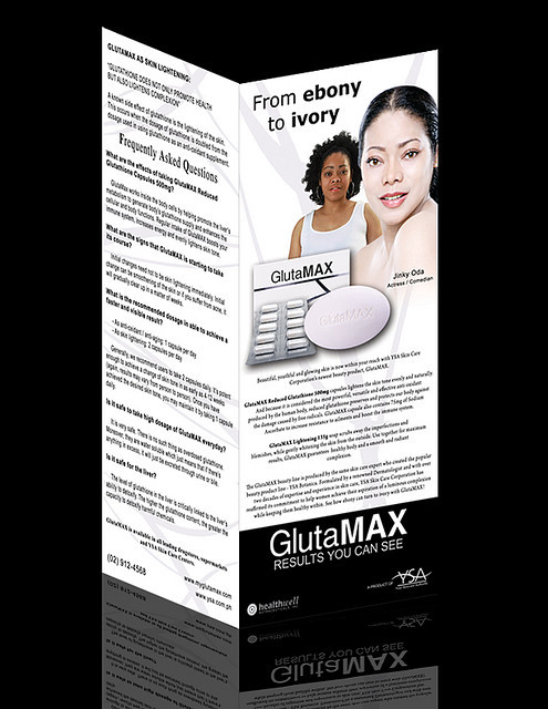 cosmetics glutamax lightening soap whitening soap design flyers boxes Advertising Collaterals promo items promo collaterals advertising campaign materials