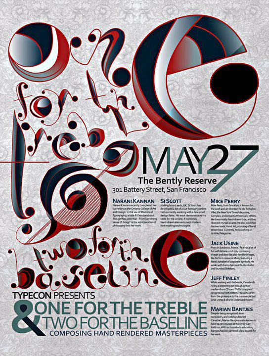 custom typography modern typography Type Conference  conceptual typography conceptual poster  creative typography